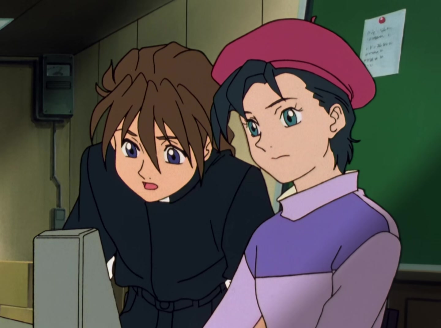 Mobile Suit Gundam Wing Ep 38: The Birth of Queen Relena @ 07:41