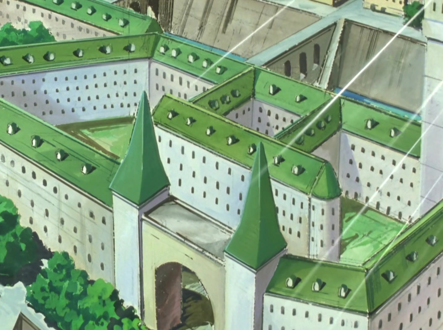 Mobile Suit Gundam Wing Ep 38: The Birth of Queen Relena @ 10:31
