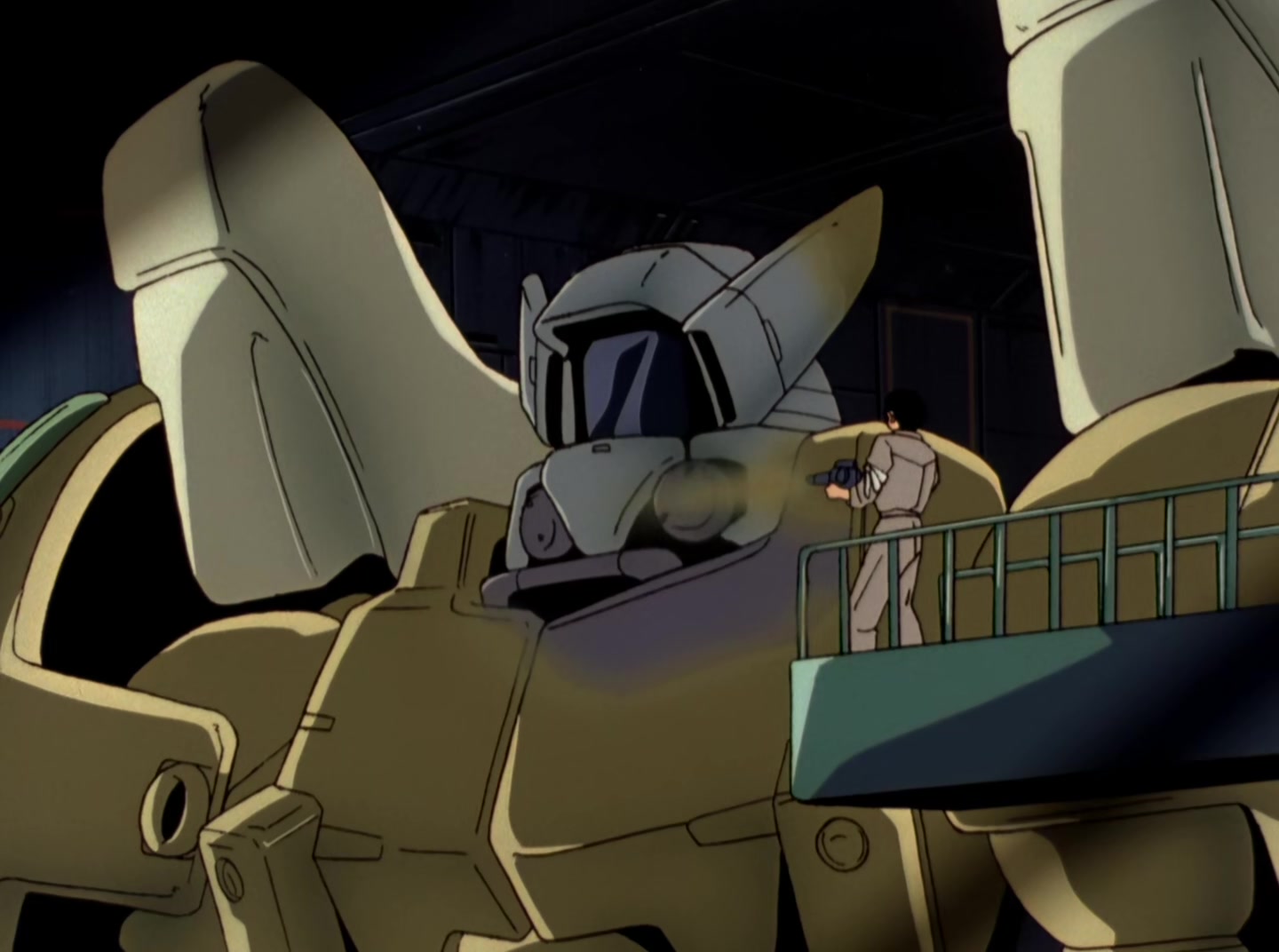 Mobile Suit Gundam Wing Ep 39: Trowa's Return to the Battlefield @ 14:02