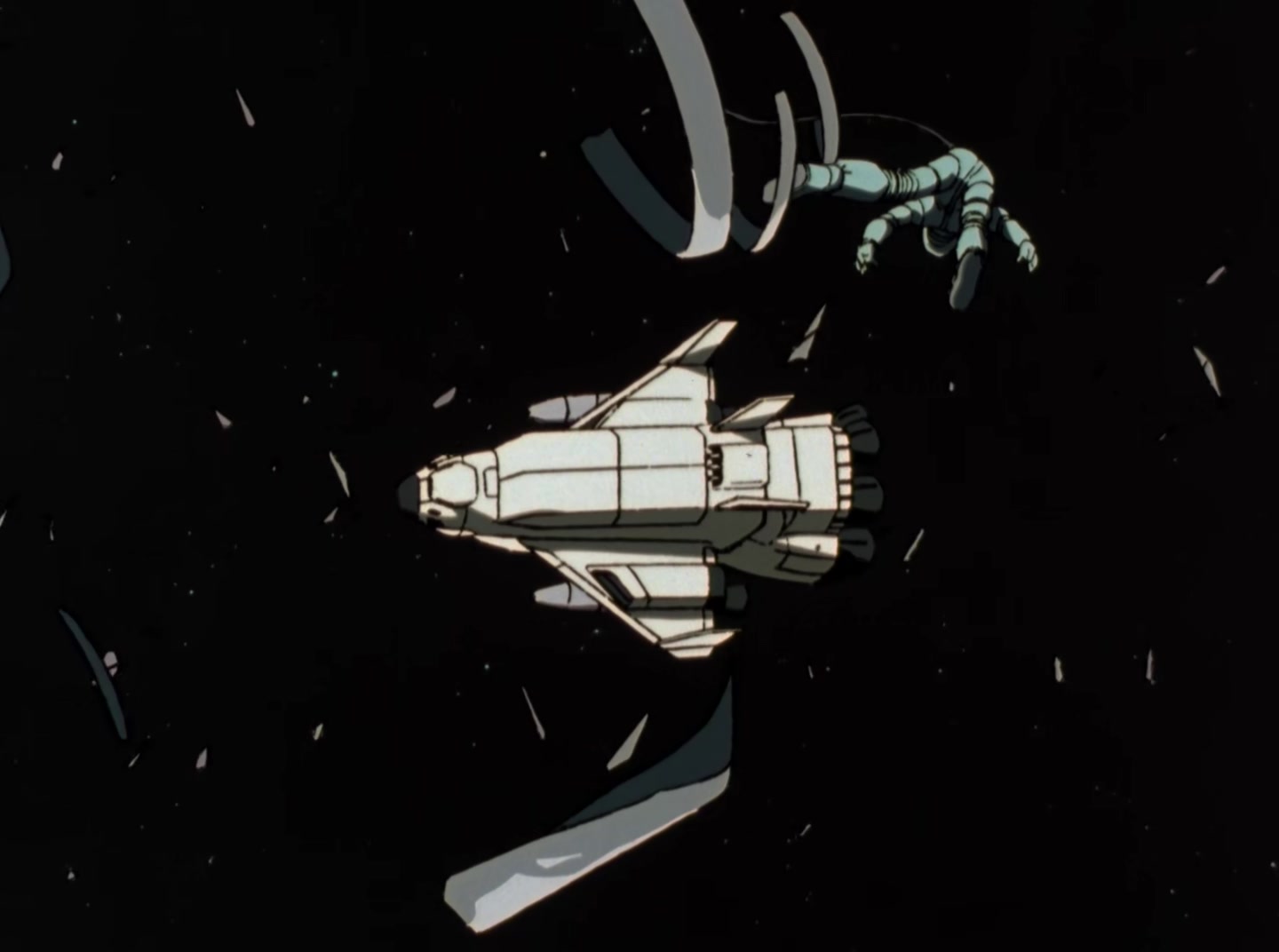 Mobile Suit Gundam Wing Ep 39: Trowa's Return to the Battlefield @ 14:23