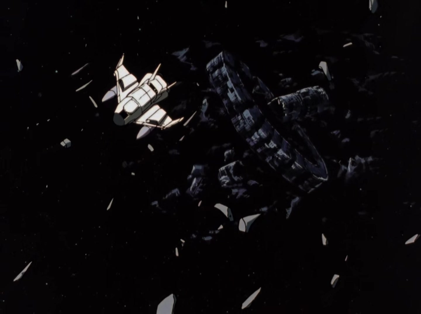 Mobile Suit Gundam Wing Ep 39: Trowa's Return to the Battlefield @ 14:43
