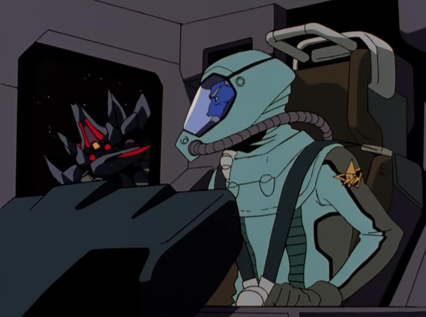 Mobile Suit Gundam Wing Ep 39: Trowa's Return to the Battlefield @ 15:31