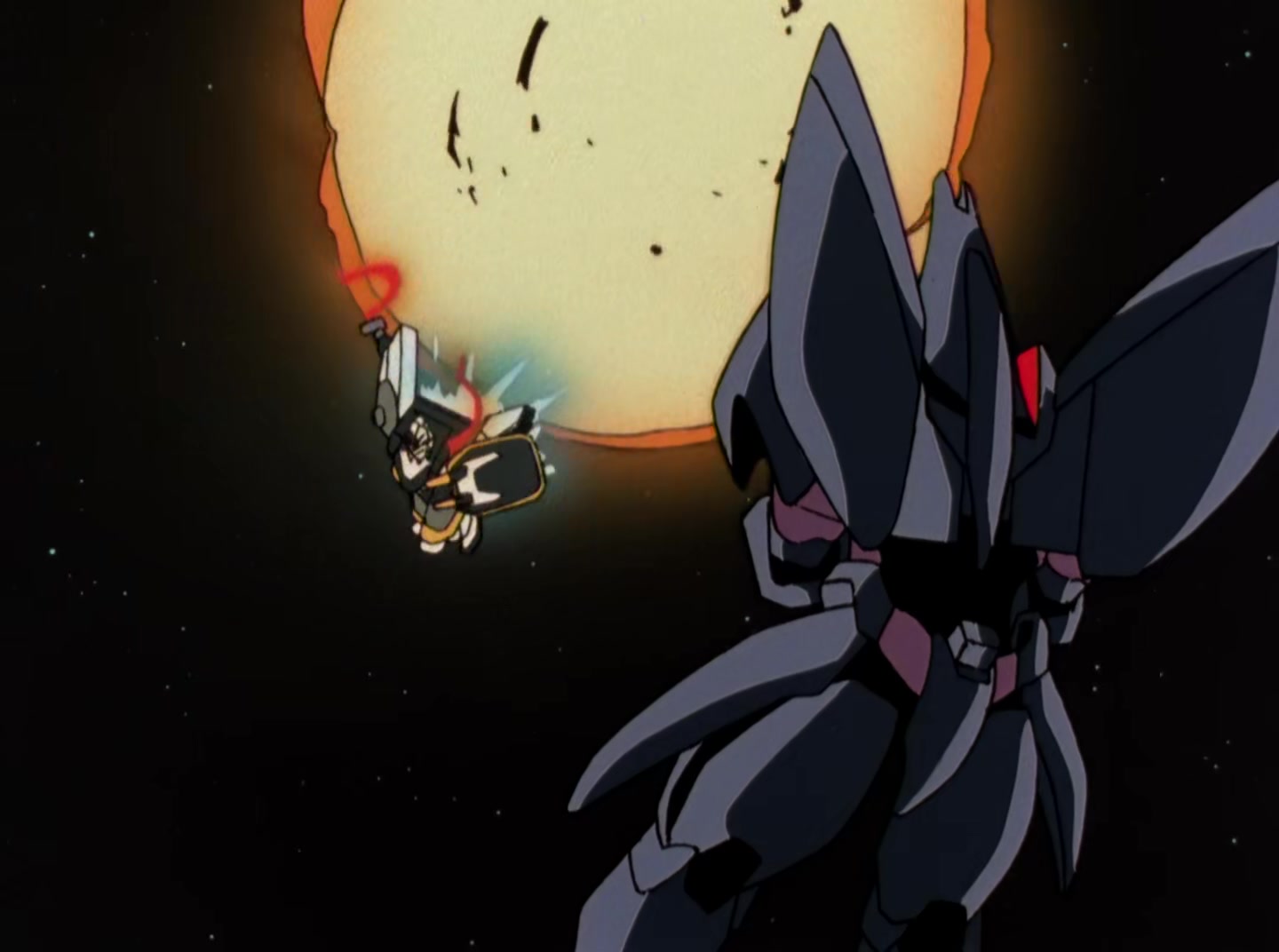 Mobile Suit Gundam Wing Ep 39: Trowa's Return to the Battlefield @ 20:10