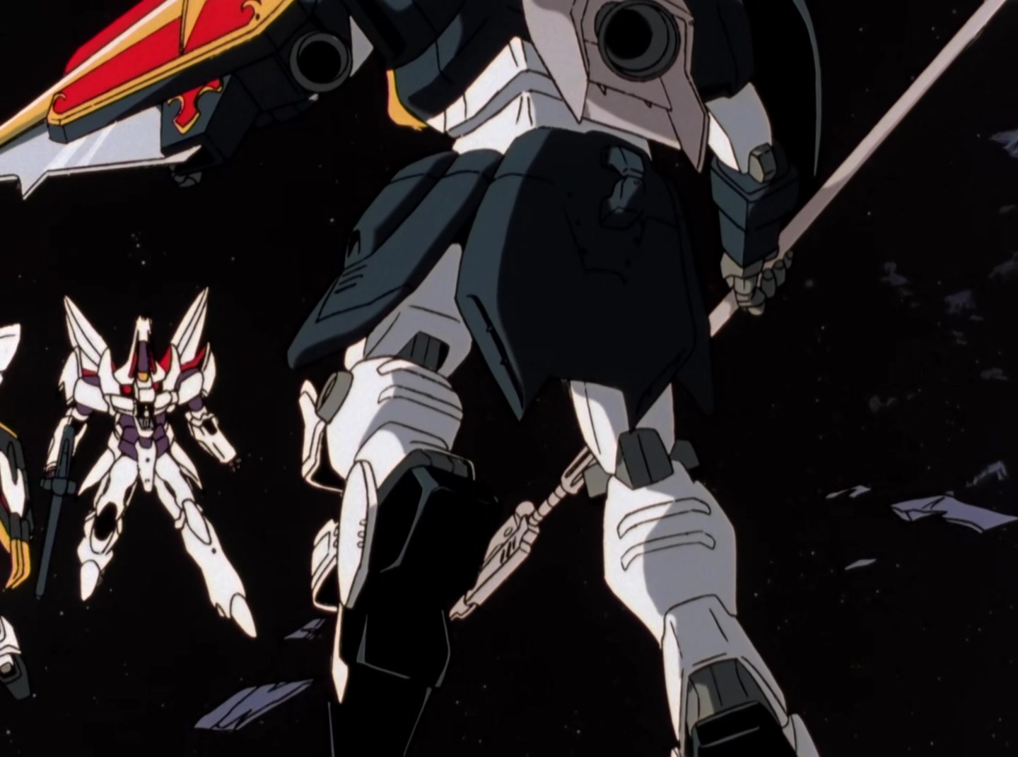 Mobile Suit Gundam Wing Ep 39: Trowa's Return to the Battlefield @ 20:37