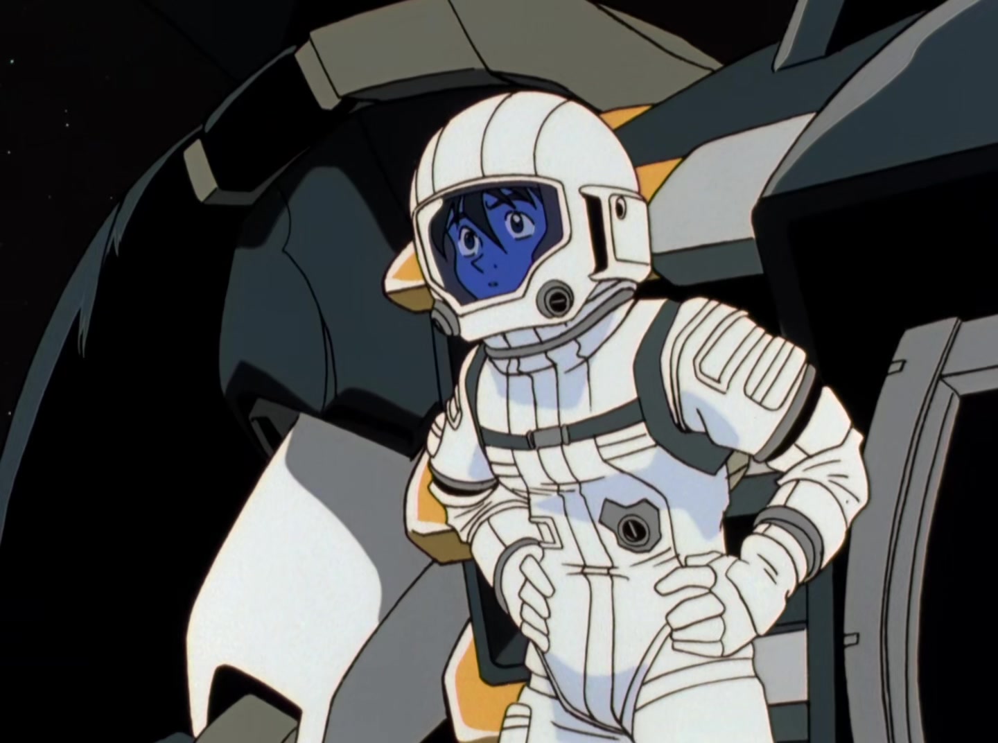 Mobile Suit Gundam Wing Ep 39: Trowa's Return to the Battlefield @ 20:51