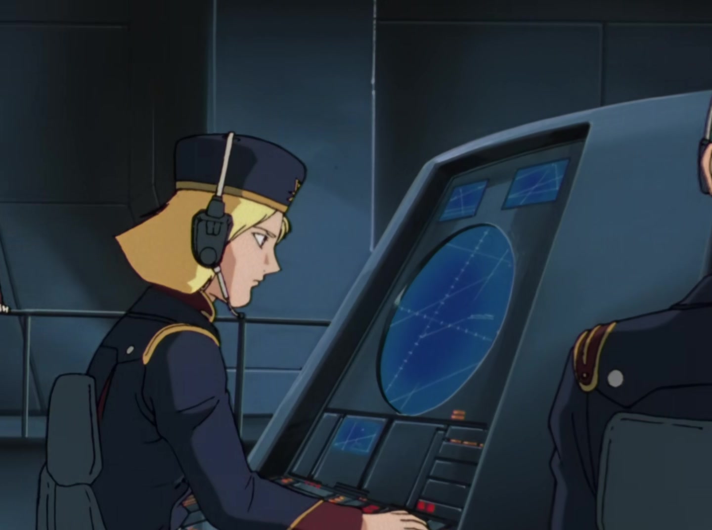 Mobile Suit Gundam Wing Ep 41: Crossfire at Barge @ 02:50