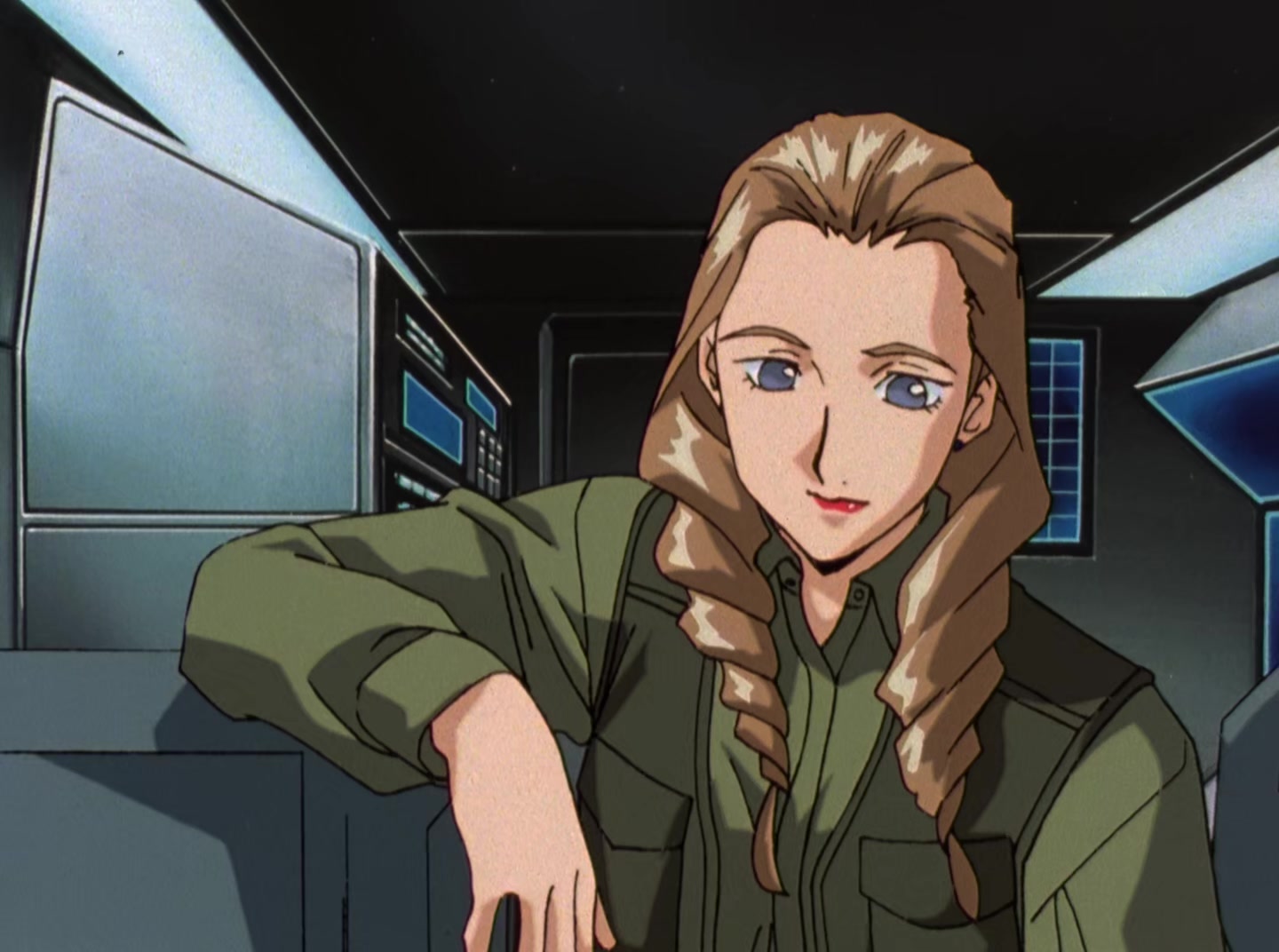 Mobile Suit Gundam Wing Ep 41: Crossfire at Barge @ 07:21
