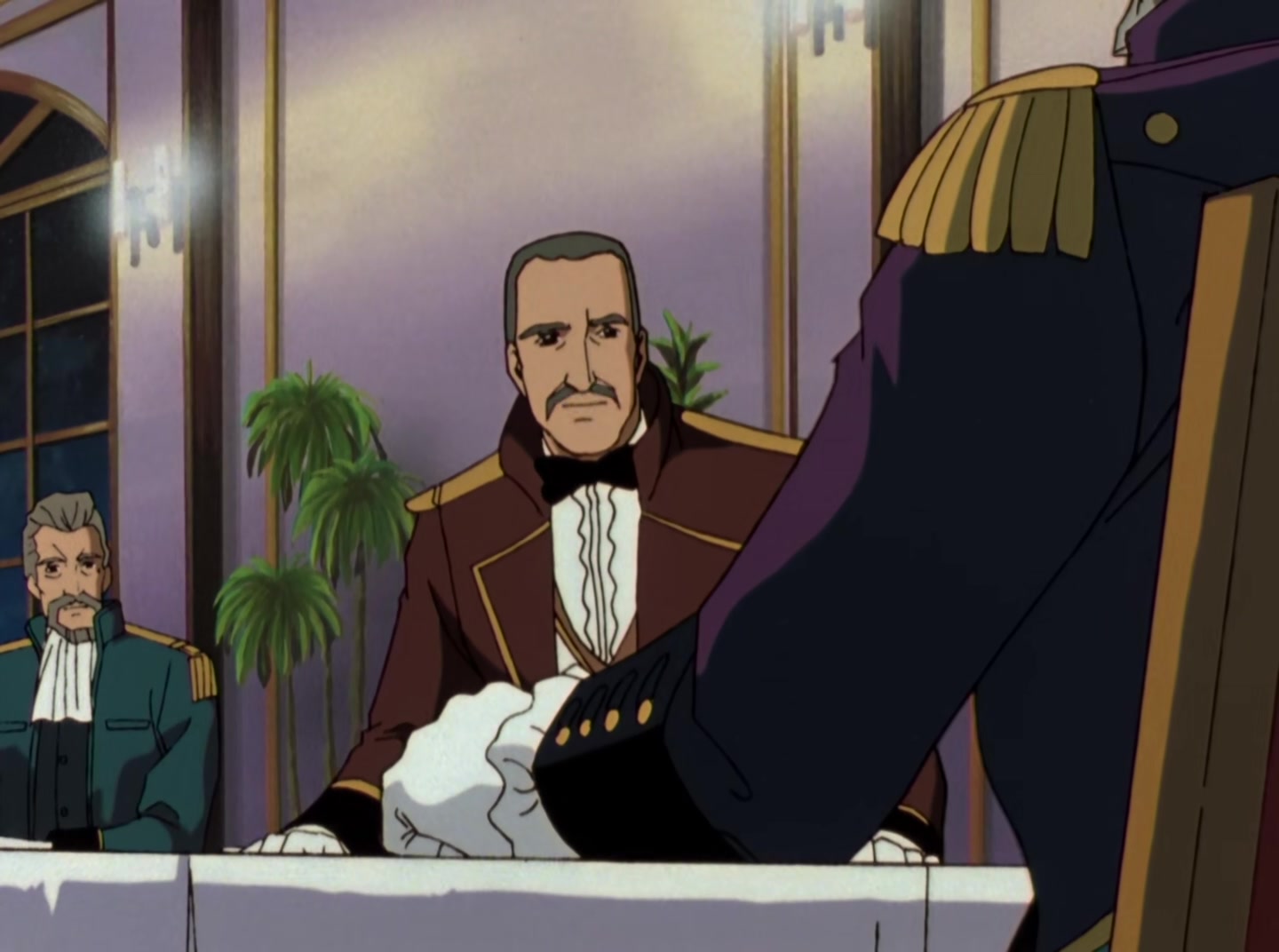 Mobile Suit Gundam Wing Ep 41: Crossfire at Barge @ 09:14