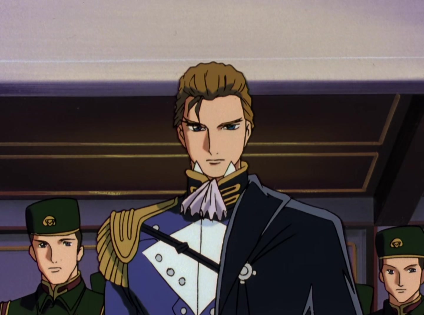 Mobile Suit Gundam Wing Ep 41: Crossfire at Barge @ 09:45