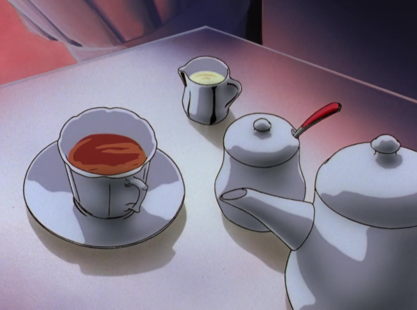 Mobile Suit Gundam Wing Ep 41: Crossfire at Barge @ 09:51