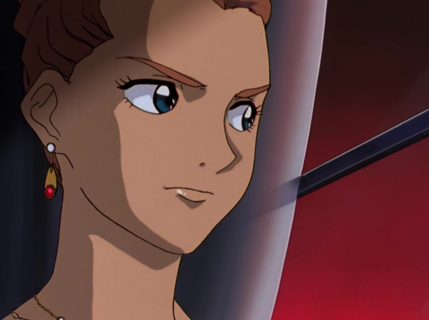 Mobile Suit Gundam Wing Ep 41: Crossfire at Barge @ 10:04