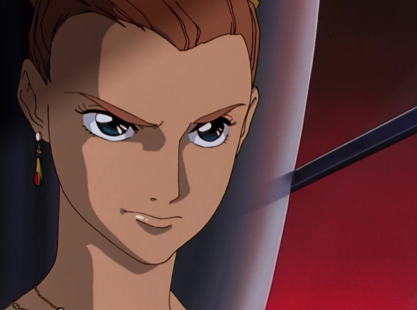 Mobile Suit Gundam Wing Ep 41: Crossfire at Barge @ 10:10