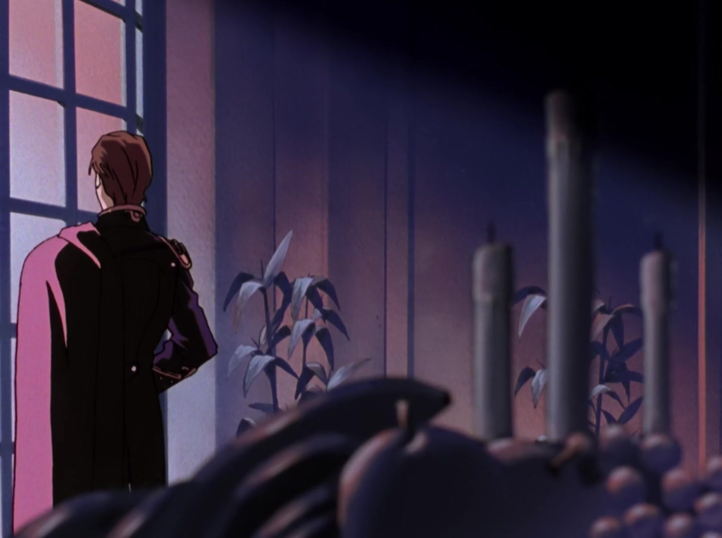 Mobile Suit Gundam Wing Ep 41: Crossfire at Barge @ 10:48
