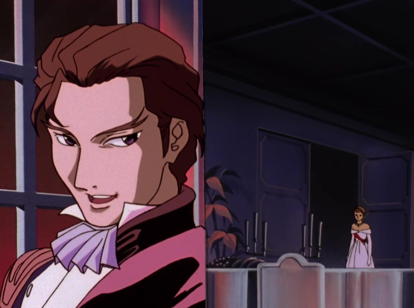 Mobile Suit Gundam Wing Ep 41: Crossfire at Barge @ 11:07
