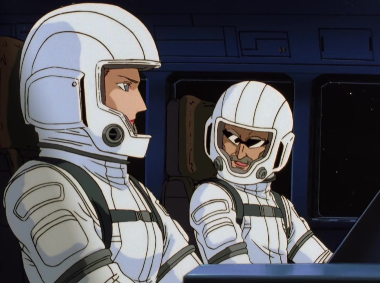 Mobile Suit Gundam Wing Ep 48: Takeoff into Confusion @ 11:27