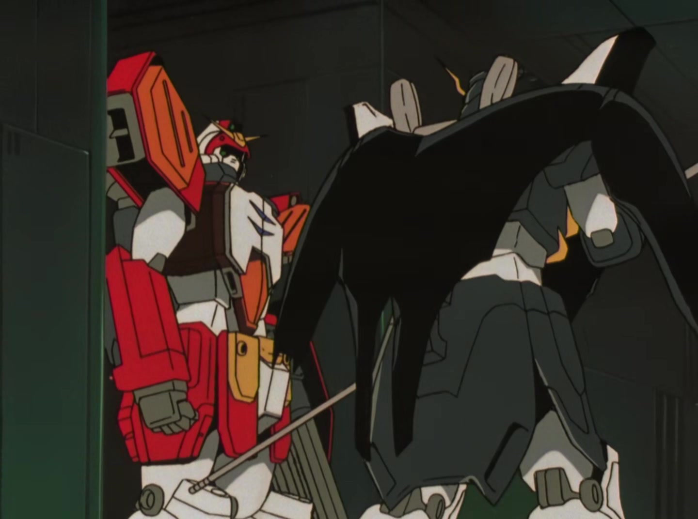 Mobile Suit Gundam Wing Ep 48: Takeoff into Confusion @ 12:33