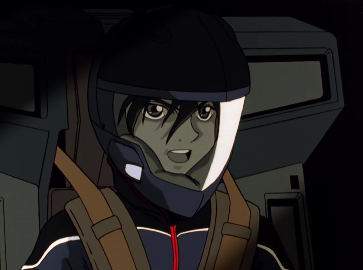 Mobile Suit Gundam Wing Ep 48: Takeoff into Confusion @ 13:27