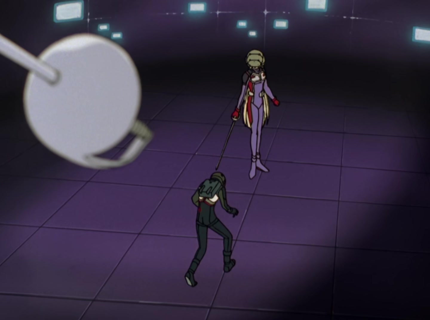 Mobile Suit Gundam Wing Ep 48: Takeoff into Confusion @ 16:00