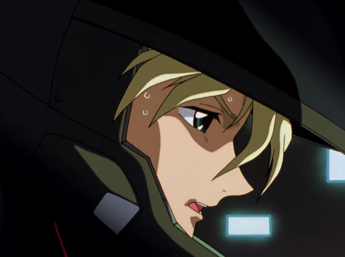 Mobile Suit Gundam Wing Ep 48: Takeoff into Confusion @ 16:05