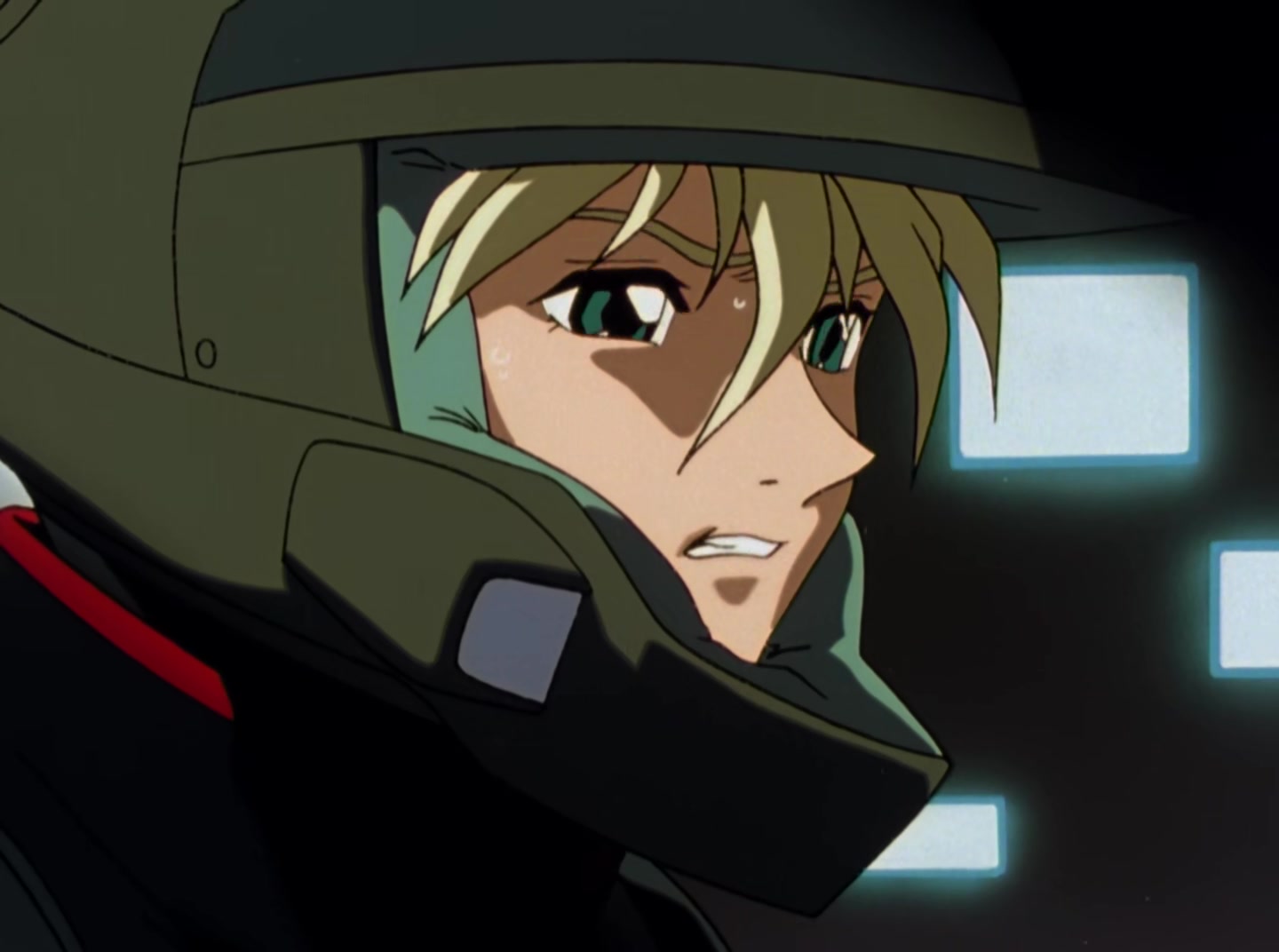 Mobile Suit Gundam Wing Ep 48: Takeoff into Confusion @ 16:43