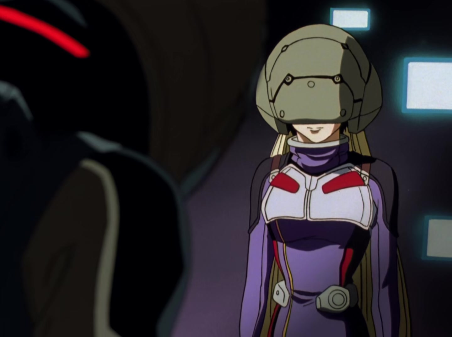 Mobile Suit Gundam Wing Ep 48: Takeoff into Confusion @ 16:54