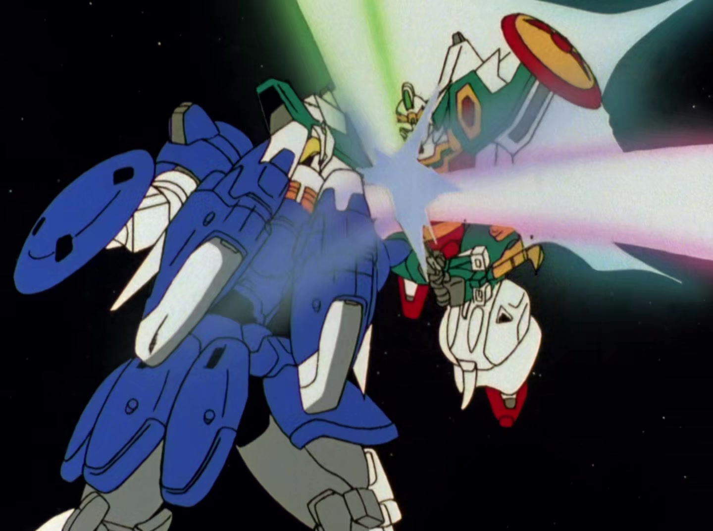 Mobile Suit Gundam Wing Ep 48: Takeoff into Confusion @ 17:22
