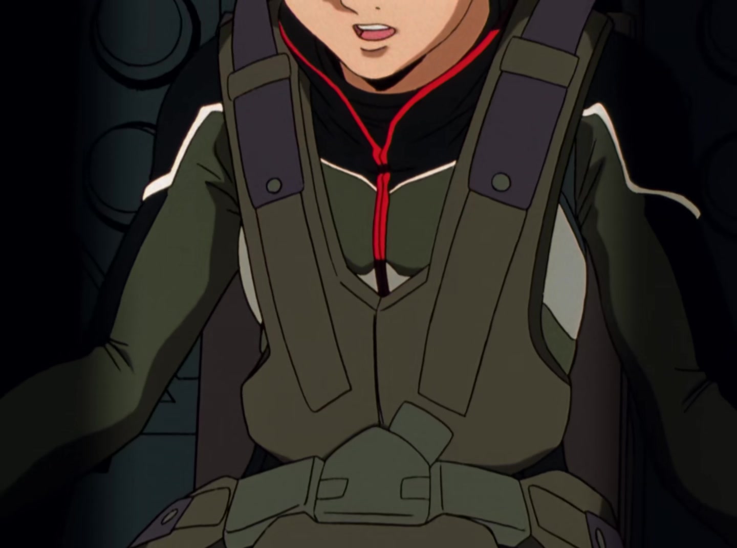 Mobile Suit Gundam Wing Ep 48: Takeoff into Confusion @ 17:38