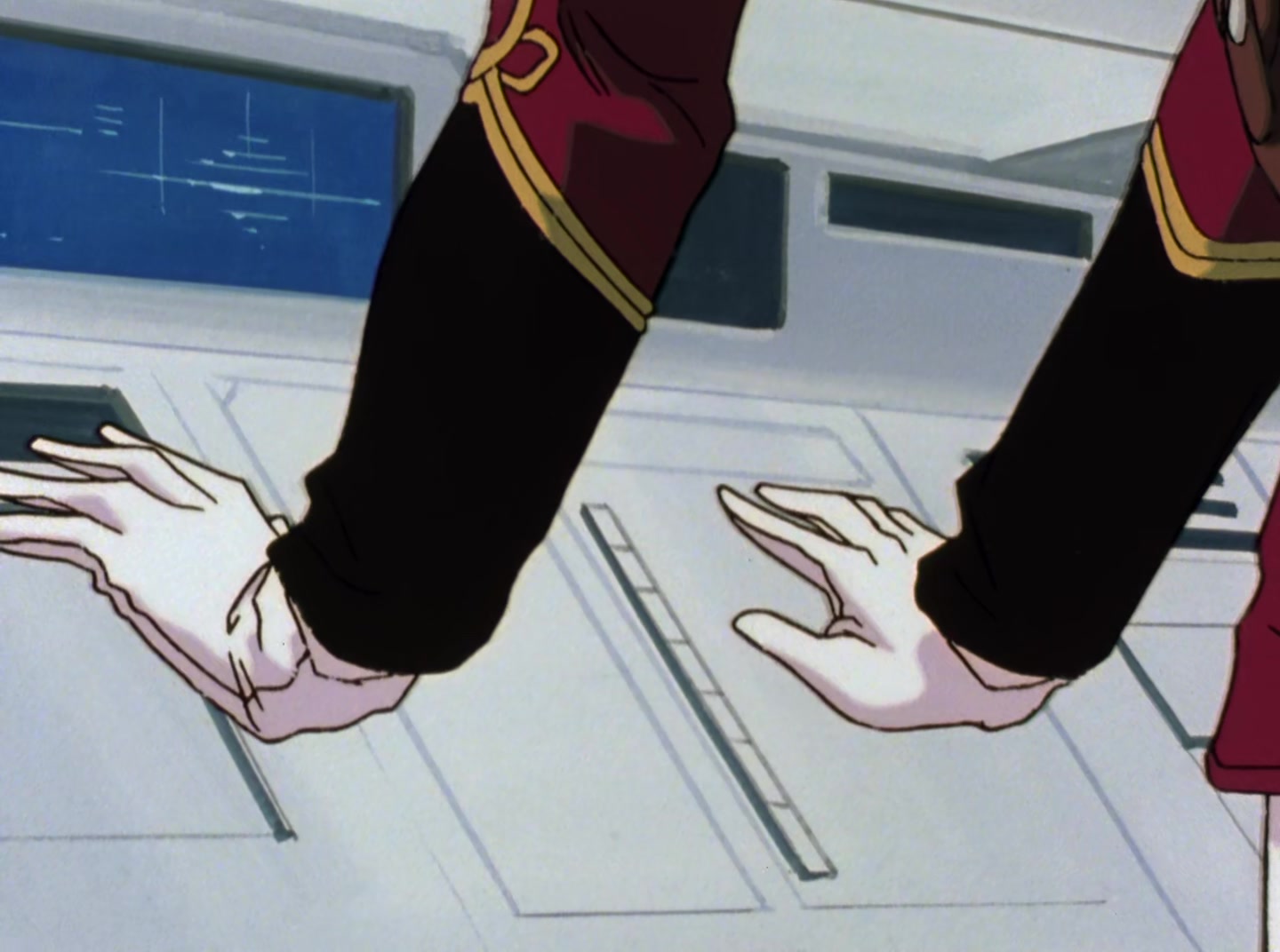 Mobile Suit Gundam Wing Ep 48: Takeoff into Confusion @ 19:33
