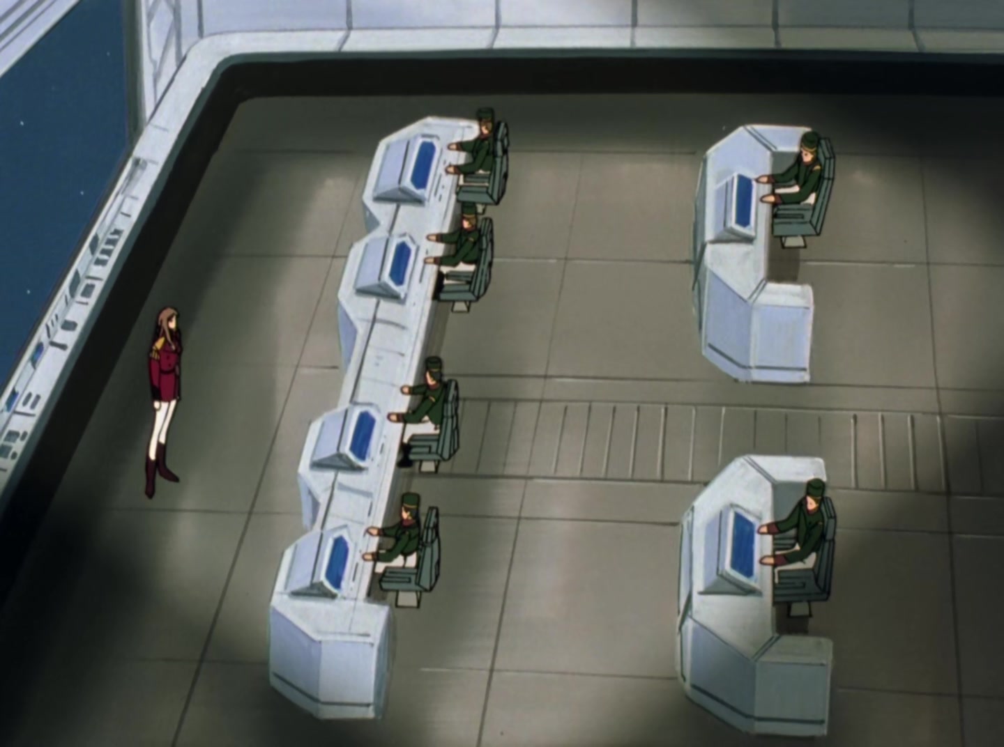 Mobile Suit Gundam Wing Ep 48: Takeoff into Confusion @ 19:54