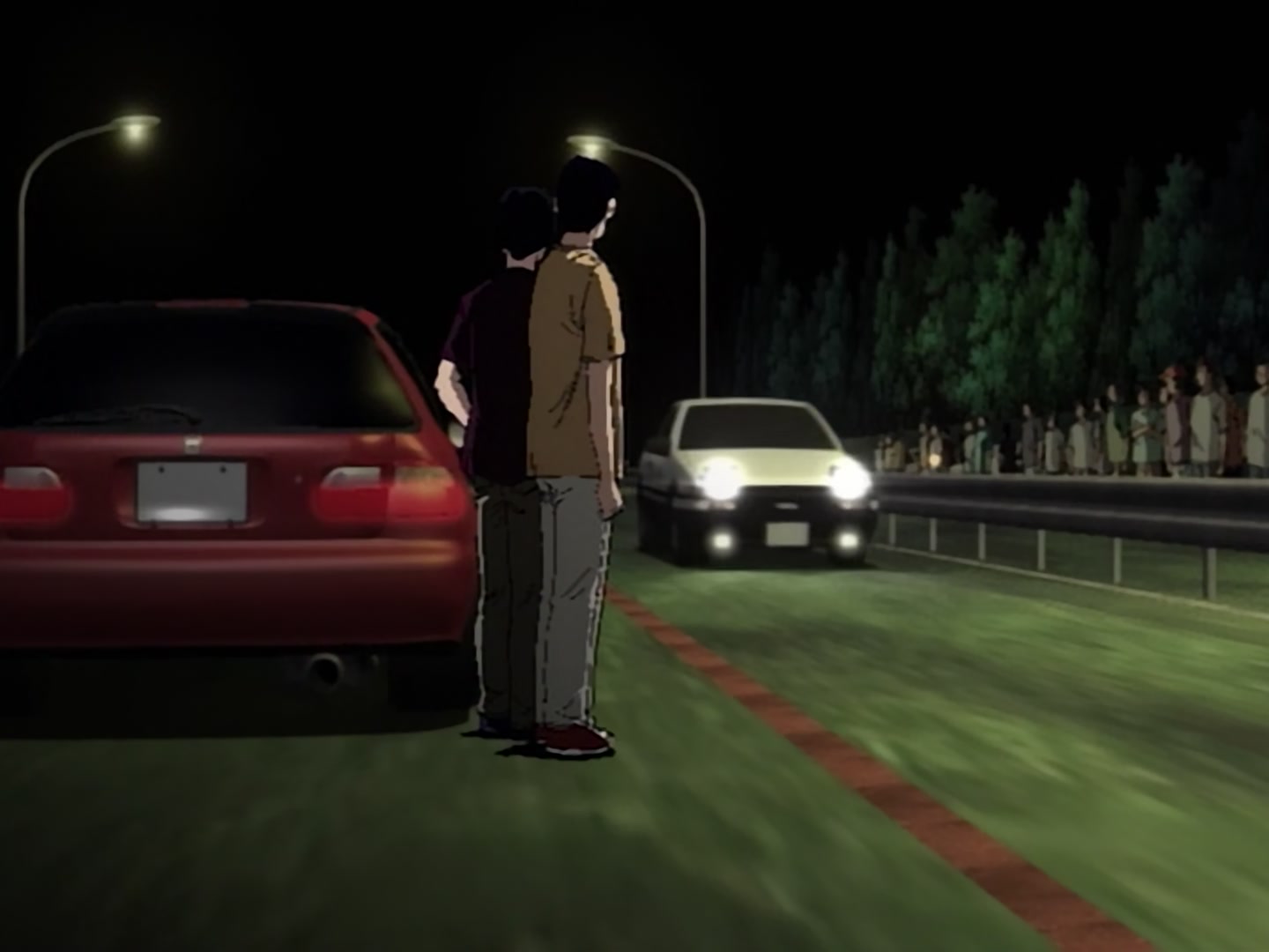 Initial D Ep 14: Evolution Drifting! @ 08:45