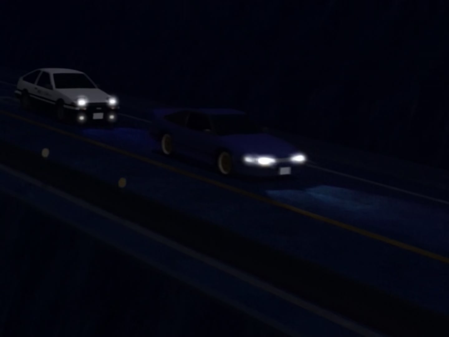Initial D Ep 18: Hot Wind and Furious Driving @ 02:50