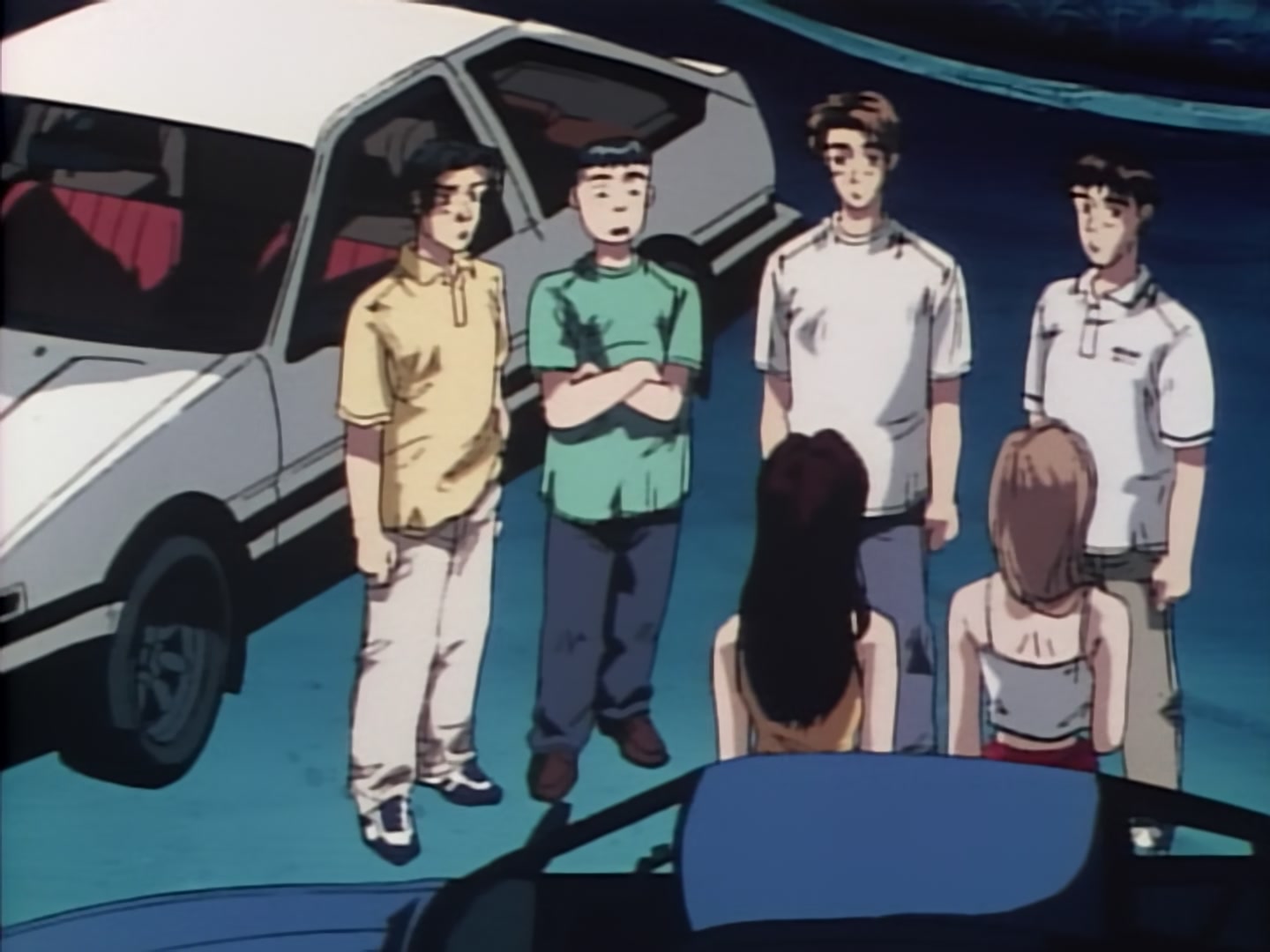 Initial D Ep 18: Hot Wind and Furious Driving @ 08:36