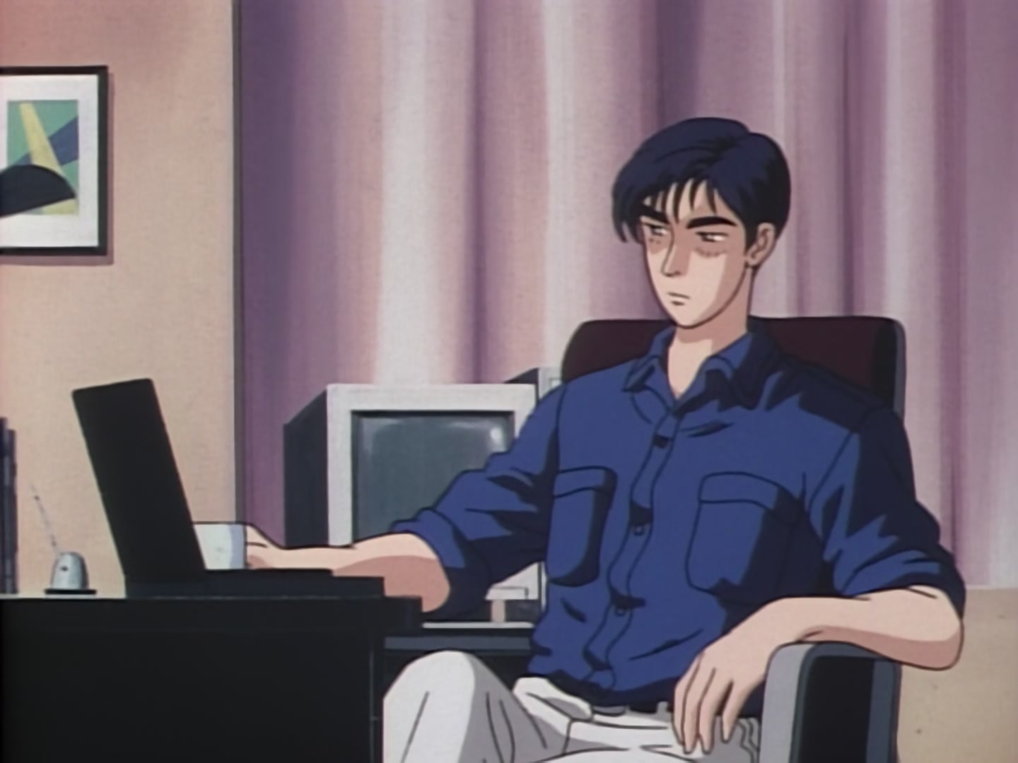 Initial D Ep 18: Hot Wind and Furious Driving @ 09:29
