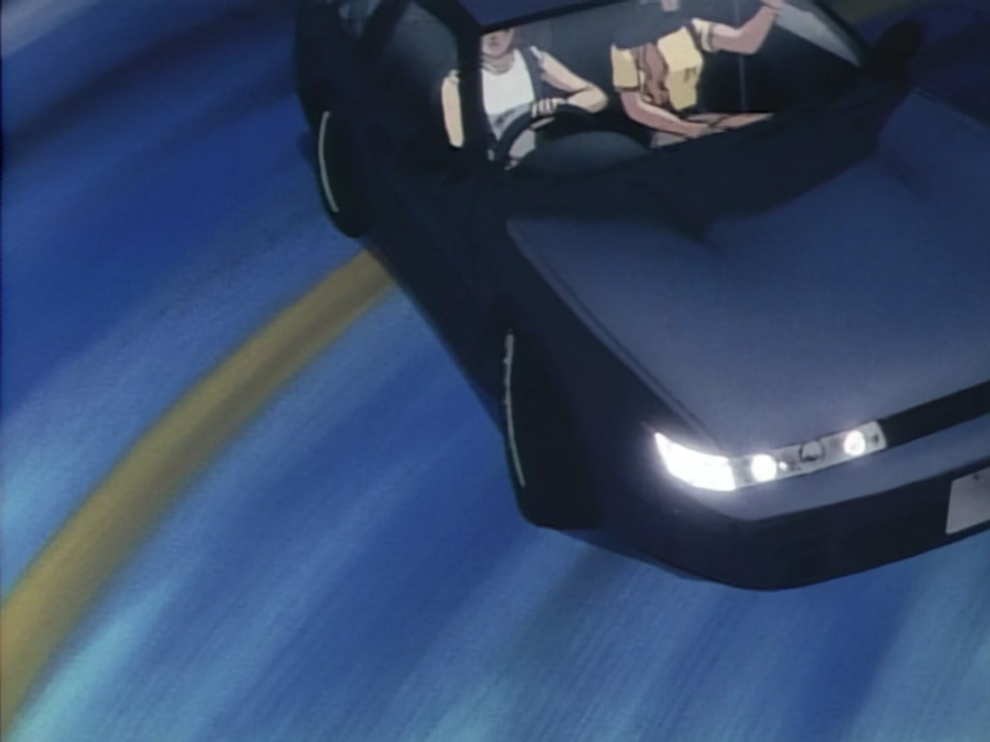 Initial D Ep 18: Hot Wind and Furious Driving @ 12:53