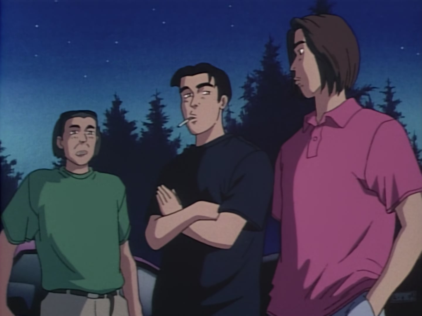 Initial D Ep 18: Hot Wind and Furious Driving @ 15:33