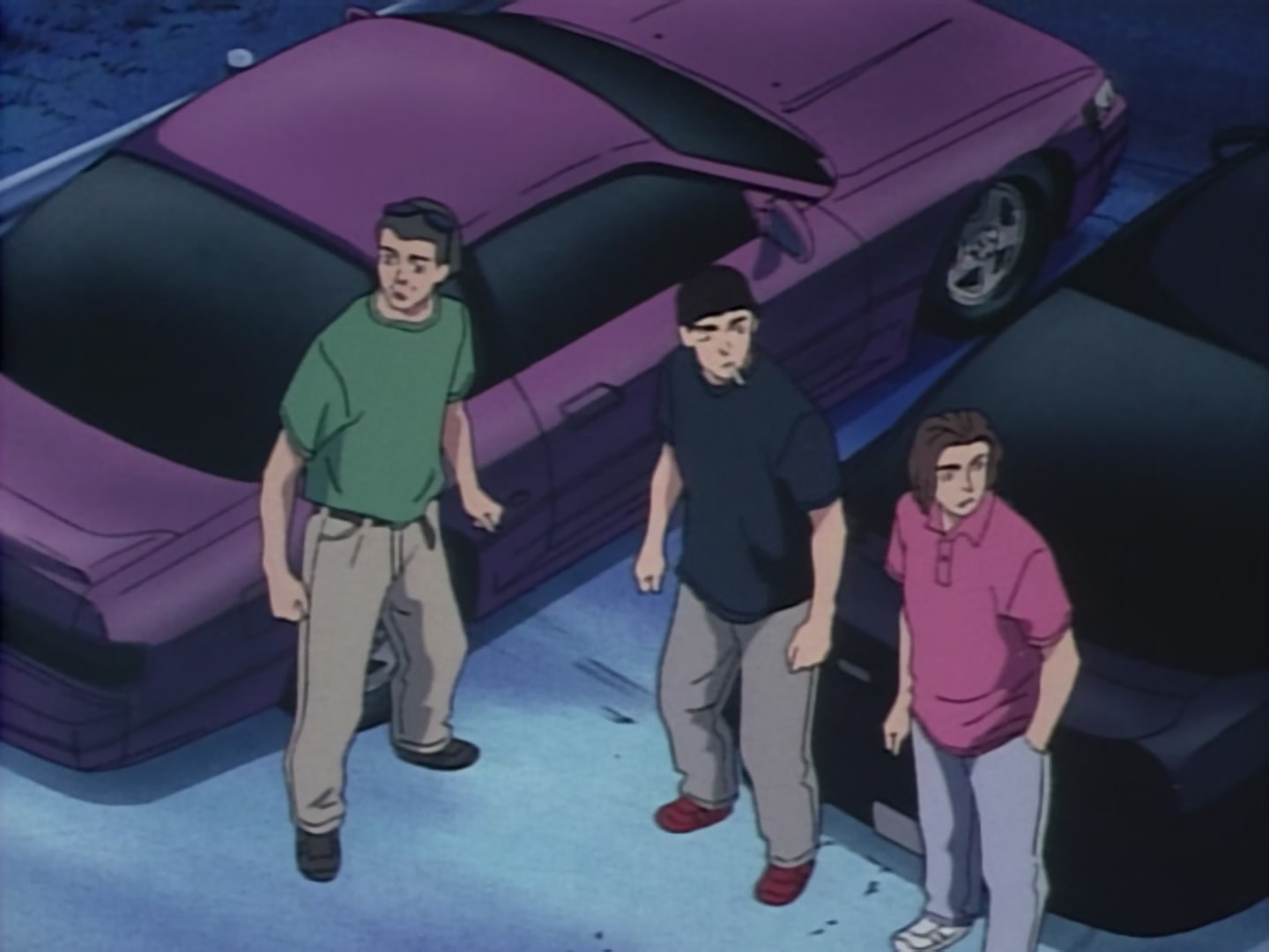 Initial D Ep 18: Hot Wind and Furious Driving @ 16:17