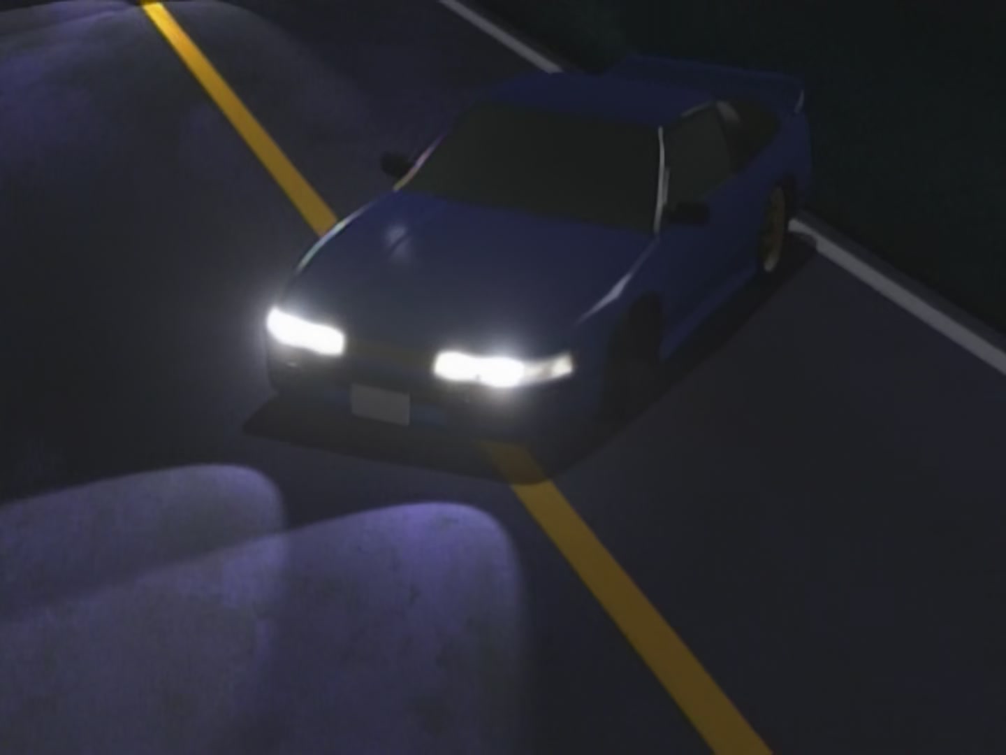 Initial D Ep 19: Super Drift! @ 08:36