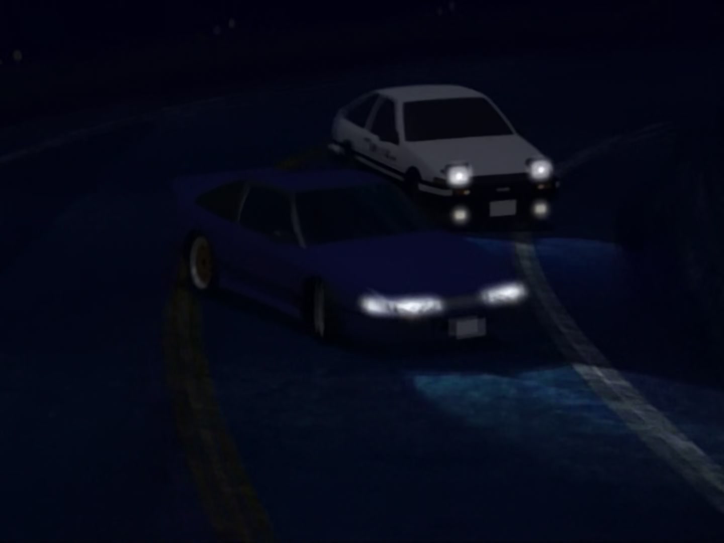 Initial D Ep 19: Super Drift! @ 11:51