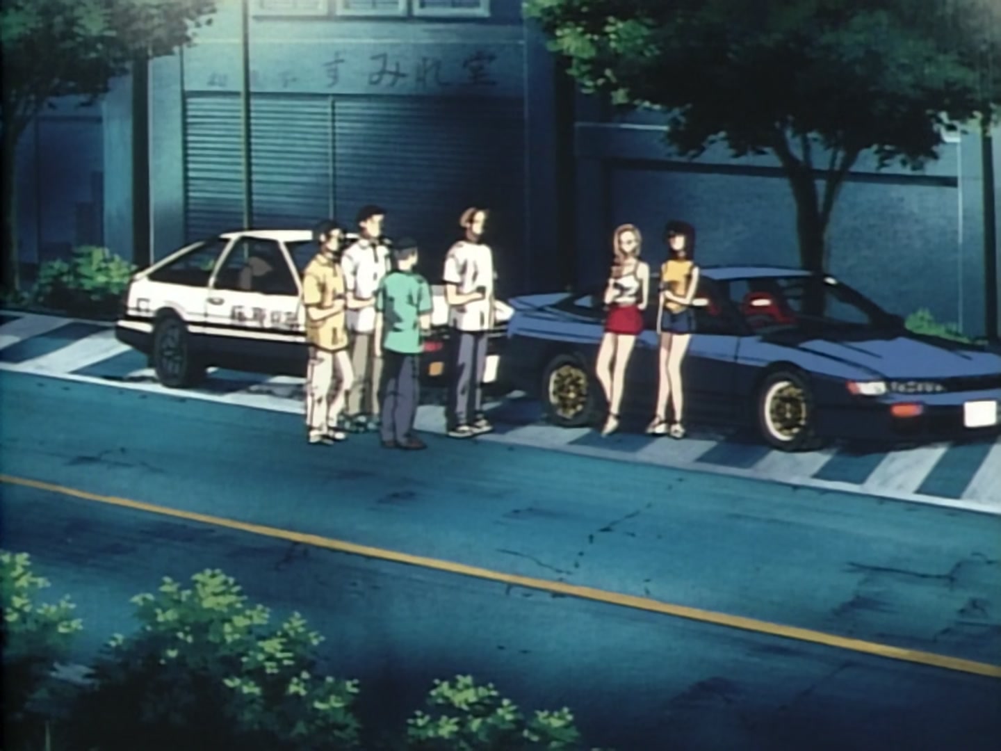 Initial D Ep 19: Super Drift! @ 19:14