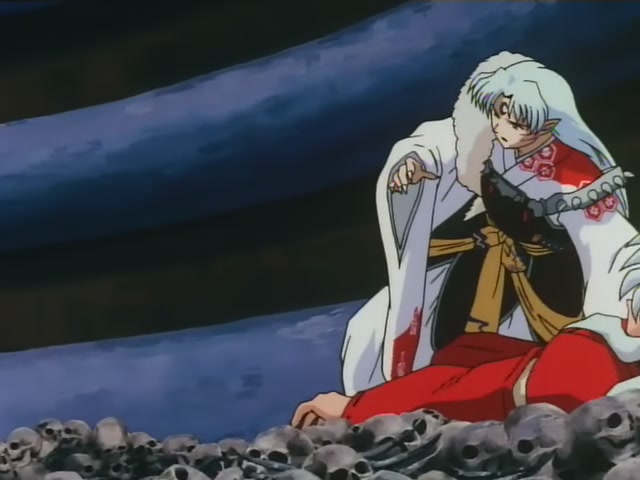 Inuyasha Ep 7: Showdown Inuyasha vs Sesshomaru @ 00:01:43