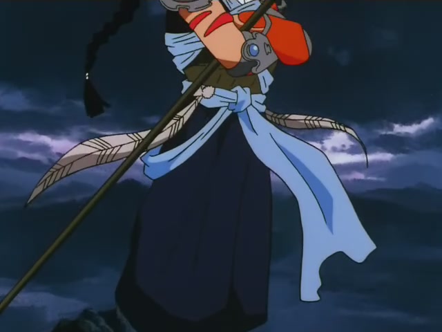 Inuyasha Ep 10: Phantom Showdown The Thunder Brothers vs Tetsusaiga @ 00:01:43
