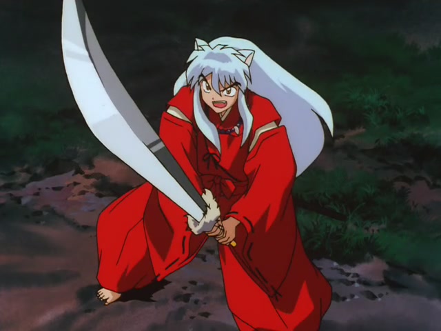 Inuyasha Ep 10: Phantom Showdown The Thunder Brothers vs Tetsusaiga @ 00:02:34