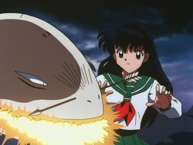 Inuyasha Ep 10: Phantom Showdown The Thunder Brothers vs Tetsusaiga @ 00:03:13