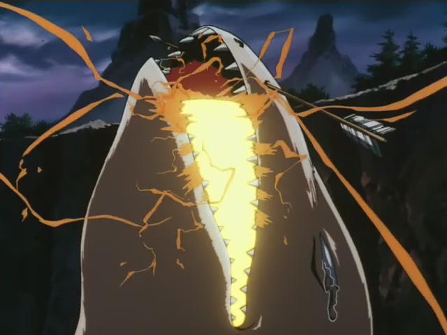 Inuyasha Ep 10: Phantom Showdown The Thunder Brothers vs Tetsusaiga @ 00:04:48