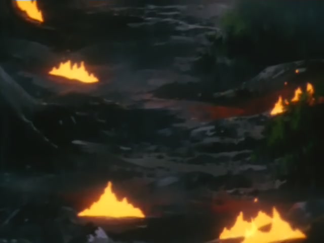 Inuyasha Ep 10: Phantom Showdown The Thunder Brothers vs Tetsusaiga @ 00:05:05