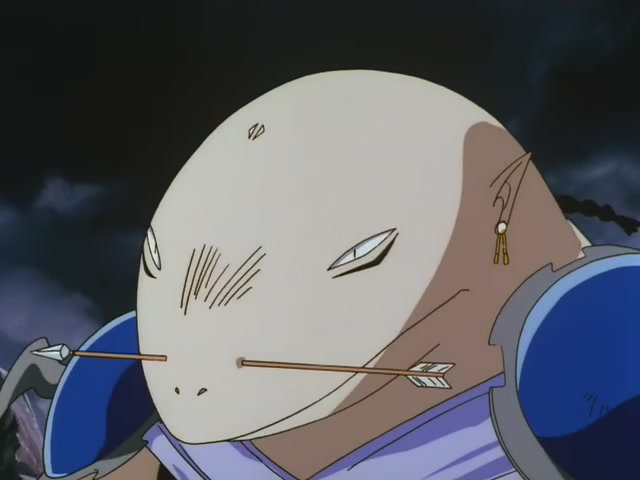 Inuyasha Ep 10: Phantom Showdown The Thunder Brothers vs Tetsusaiga @ 00:05:35