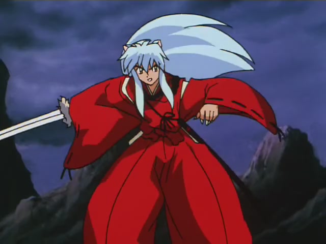 Inuyasha Ep 10: Phantom Showdown The Thunder Brothers vs Tetsusaiga @ 00:08:31