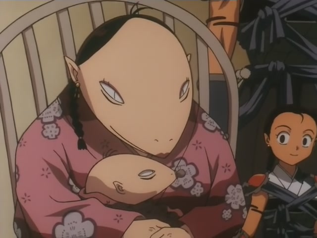 Inuyasha Ep 10: Phantom Showdown The Thunder Brothers vs Tetsusaiga @ 00:09:40