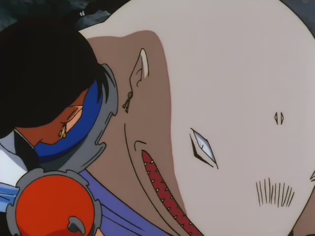 Inuyasha Ep 10: Phantom Showdown The Thunder Brothers vs Tetsusaiga @ 00:09:49