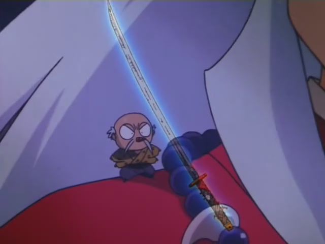 Inuyasha Ep 10: Phantom Showdown The Thunder Brothers vs Tetsusaiga @ 00:13:02